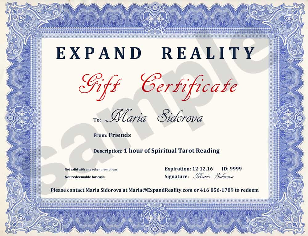GIFT Certificate